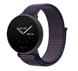 Strap-it Polar Ignite 3 nylon bandje (paars/blauw)