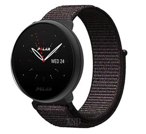 Strap-it Polar Ignite 3 nylon bandje (zwart)