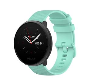 Strap-it Polar Ignite 3 luxe siliconen bandje (aqua)