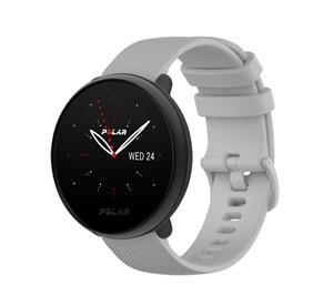 Strap-it Polar Ignite 3 luxe siliconen bandje (grijs)