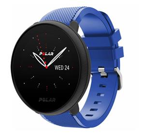 Strap-it Polar Ignite 3 siliconen bandje (blauw)