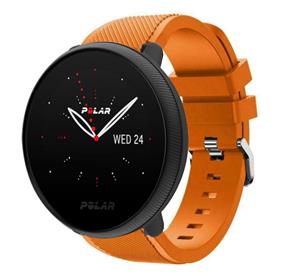 Strap-it Polar Ignite 3 siliconen bandje (oranje)