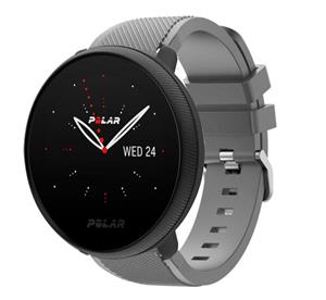 Strap-it Polar Ignite 3 siliconen bandje (grijs)