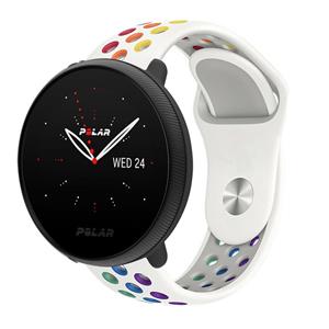 Strap-it Polar Ignite 3 sport band (wit/kleurrijk)