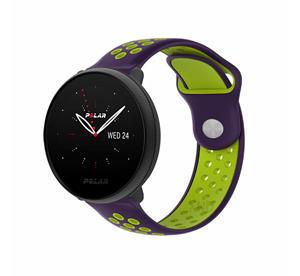 Strap-it Polar Ignite 3 sport band (paars/groen)