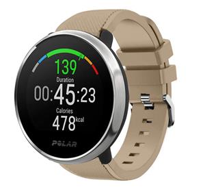 Strap-it Polar Unite siliconen bandje (beige)
