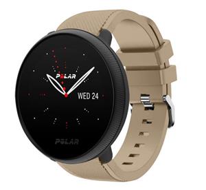 Strap-it Polar Ignite 2 siliconen bandje (beige)