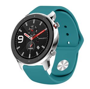 Strap-it Xiaomi Amazfit GTR sport bandje (groen-blauw)