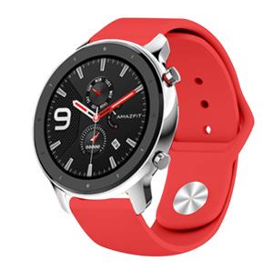 Strap-it Xiaomi Amazfit GTR sport bandje (rood)