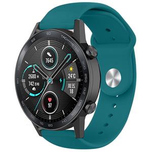 Strap-it Honor Magic Watch 2 sport bandje (groen-blauw)