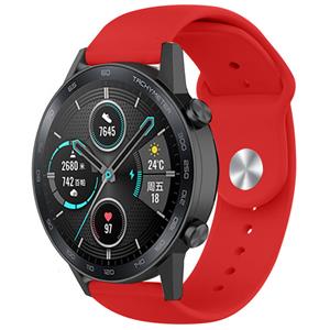 Strap-it Honor Magic Watch 2 sport bandje (rood)