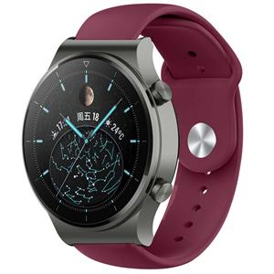 Strap-it Huawei Watch GT 2 Pro sport bandje (bordeaux)