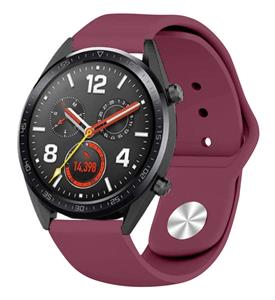 Strap-it Huawei Watch GT sport bandje (bordeaux)