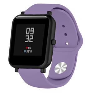 Strap-it Xiaomi Amazfit Bip sport bandje (lichtpaars)