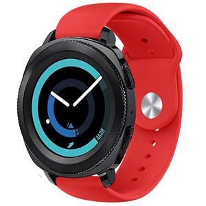 Strap-it Samsung Gear Sport sport bandje (rood)