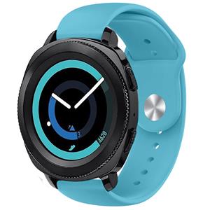 Strap-it Samsung Gear Sport sport bandje (lichtblauw)