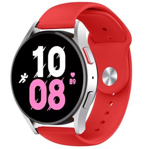 Strap-it Samsung Galaxy Watch 5 44mm sport bandje (rood)