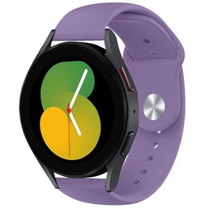 Strap-it Samsung Galaxy Watch 5 40mm sport bandje (lichtpaars)