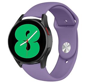 Strap-it Samsung Galaxy Watch 4 40mm sport bandje (lichtpaars)