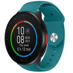 Strap-it Polar Pacer sport bandje (groen-blauw)