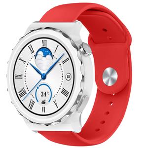 Strap-it Huawei Watch GT 3 Pro 43mm sport bandje (rood)