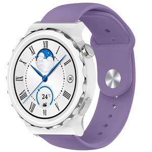 Strap-it Huawei Watch GT 3 Pro 43mm sport bandje (lichtpaars)