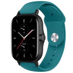 Strap-it Amazfit GTS 2 sport bandje (groen-blauw)