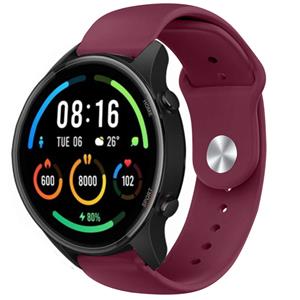 Strap-it Xiaomi Mi Watch sport bandje (bordeaux)