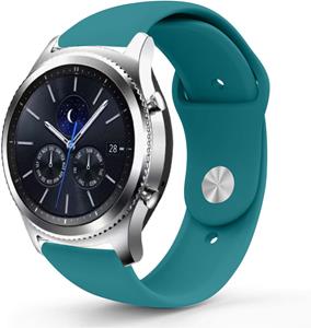 Strap-it Samsung Gear S3 sport bandje (groen-blauw)