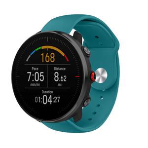 Strap-it Polar Vantage M sport bandje (groen-blauw)