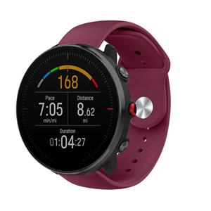 Strap-it Polar Vantage M sport bandje (bordeaux)