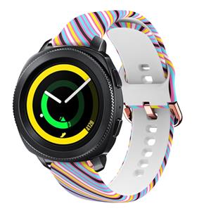 Strap-it Silly Stripes Samsung Gear Sport bandje