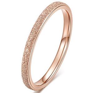LGT JWLS Dames ring LGT Jewels Stardust Rose Verguld Edelstaal-17mm