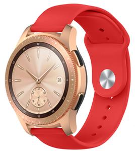 Strap-it Samsung Galaxy Watch 42mm sport bandje (rood)