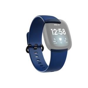 Hama Polsband Voor Fitbit Versa3/Sense Polsband Universeel Donkerblauw