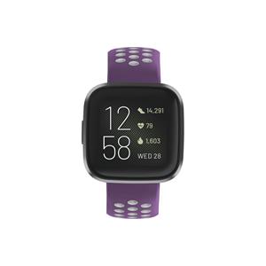 Hama Sportarmband für Fitbit Versa 2/Versa (Lite) grau/lila