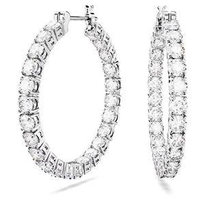 Swarovski 5647715 - Matrix - Zilverkleurig - Oorhangers