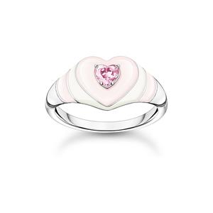 Thomas Sabo Damesring Charming TR2435-041-9-56 Zilver 925