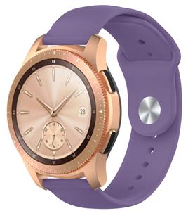 Strap-it Samsung Galaxy Watch 42mm sport bandje (lichtpaars)