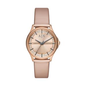 Armani Exchange Dames Hampton Vrouwen Roze Gouden Horloge AX5272