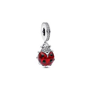 Pandora 792571C01 - Rood lieveheersbeestje - Hangende Bedel