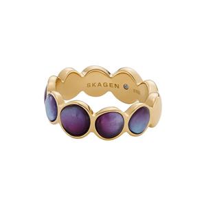 Skagen Damesring Sea Glass SKJ1690710 Edelstaal