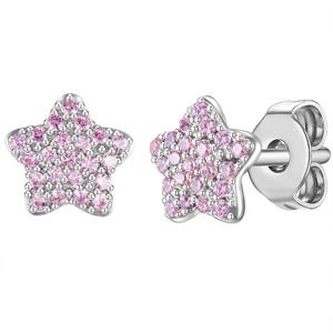 Glanzstücke München, Ohrstecker Stern in silber, Schmuck für Accessoires