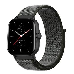 Strap-it Amazfit GTS 2 nylon band (groen)