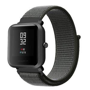 Strap-it Xiaomi Amazfit Bip nylon band (groen)