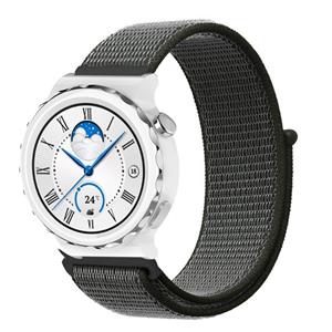 Strap-it Huawei Watch GT 3 Pro 43mm nylon band (groen)