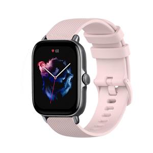 Strap-it Amazfit GTS 3 Luxe Siliconen bandje (roze)