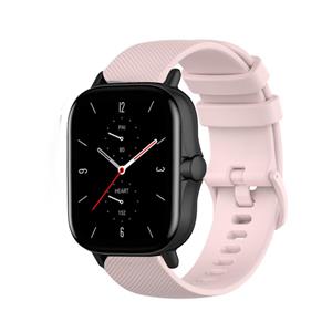 Strap-it Amazfit GTS 2 Luxe Siliconen bandje (roze)