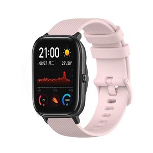 Strap-it Amazfit GTS Luxe Siliconen bandje (roze)