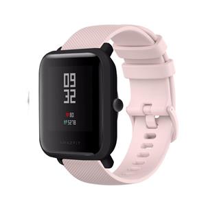 Strap-it Amazfit Bip Luxe Siliconen bandje (roze)